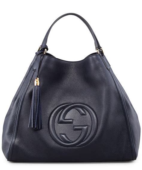 gucci bag dark blue|gucci handbags blue.